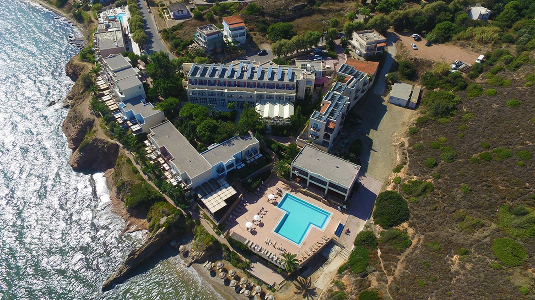 Erytha Hotel & Resort Chios Karfas Exterior foto